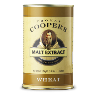 Неохмеленный солодовый экстракт Coopers "Wheat" (Пшеничный) 1,5 кг