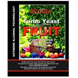 Спиртовые дрожжи Alcotec Fruit Turbo 60 гр. (Англия)
