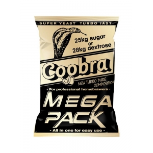 Дрожжи сухие активные  Coobra Mega Pack на 100л. 360гр