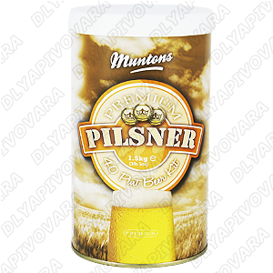 Пивной экстракт Muntons Premium "Pilsner" 1,5 кг.