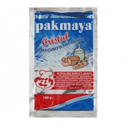 Дрожжи сухие активные "Pakmaya cristal" 100 граммов (Турция)