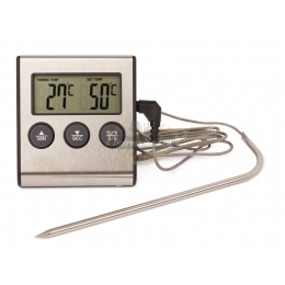 Электронный термометр с таймером и сигнализацией