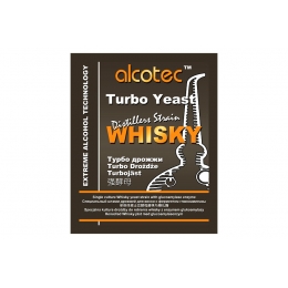 Спиртовые дрожжи Alcotec "Whisky Turbo", 73 г