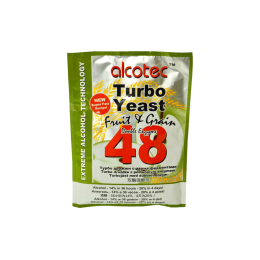 Спиртовые дрожжи Alcotec "Fruit & Grain 48 Turbo", 143 г