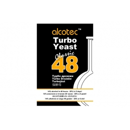 Спиртовые дрожжи Alcotec "48 Turbo Classic", 130 г