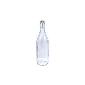 Бутылка стеклянная "Грань" с пробкой, 0,5 л