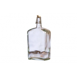 Бутылка стеклянная "Викинг" с пробкой, 1,75 л