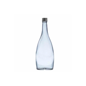 Бутылка стеклянная "Дама" с пробкой, 0,5 л