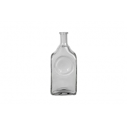 Бутылка стеклянная "Слеза" без пробки, 1 л