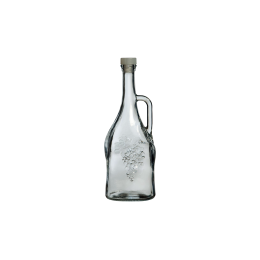 Бутылка стеклянная "Магнум" с пробкой, 1,5 л