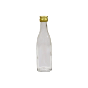 Бутылка стеклянная "Миньон" с пробкой, 50 мл