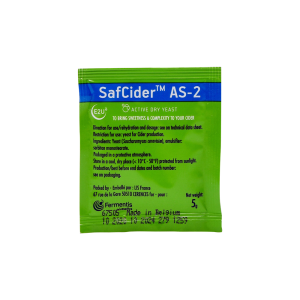 Дрожжи для сидра Fermentis "Safcider AS-2", 5 г