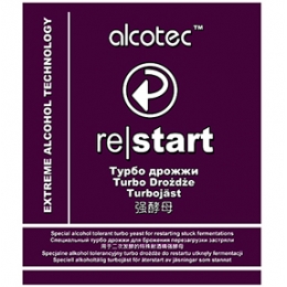 Спиртовые дрожжи Alcotec Restart Turbo Yeast 29 граммов (Англия)